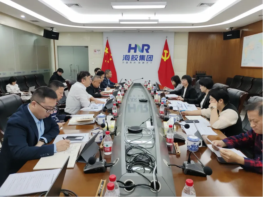 梁翠赴海南橡胶开展专题督导调研